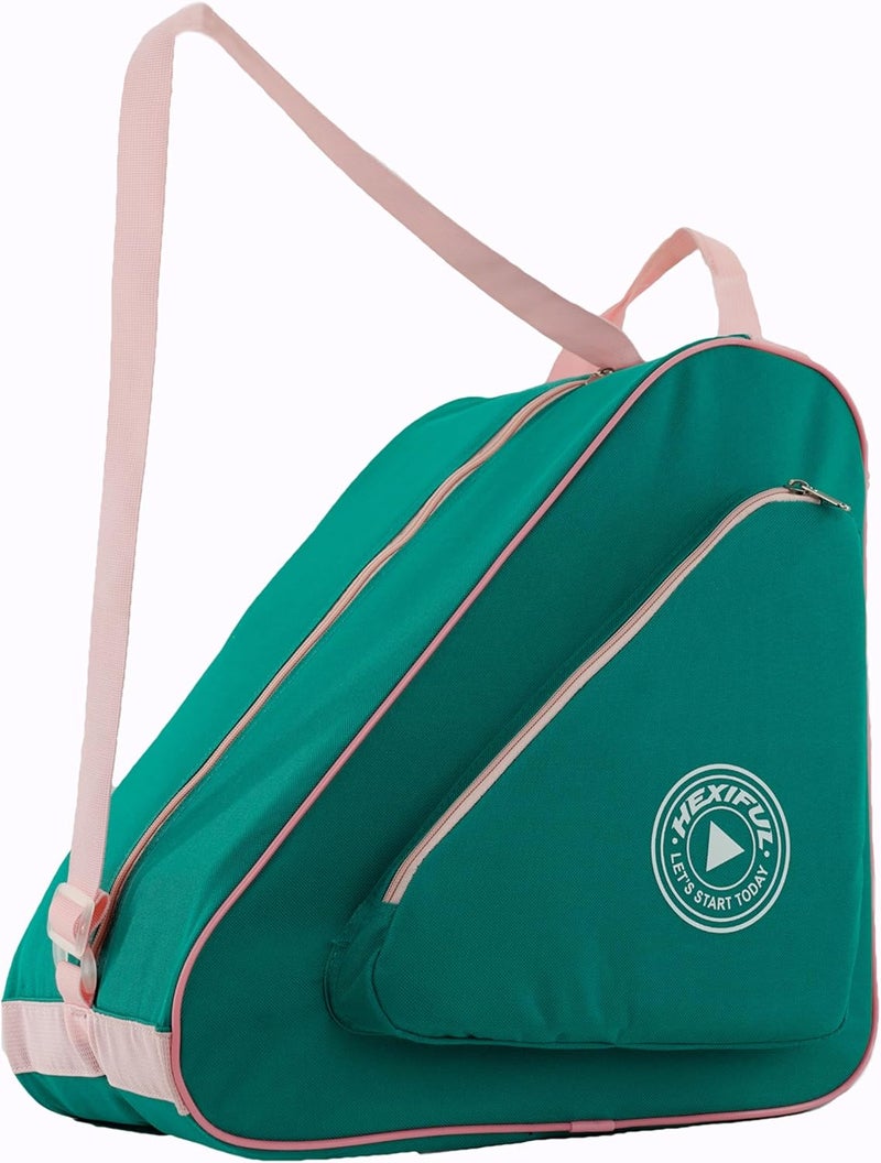 HEXIFUL Skate Bag for Ice, Inline, Roller & Quad Skates - Kids & Adults - Image 1